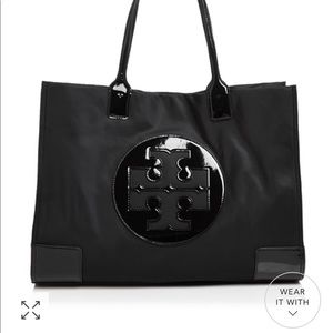 Tory Burch Ella Patent Nylon Tote/Bag